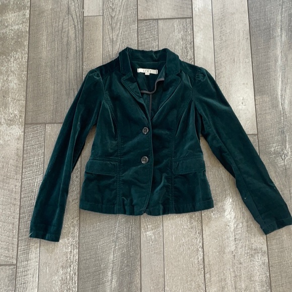 LOFT Jackets & Blazers - Ann Taylor LOFT Size 0P Emerald Green Blazer